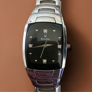 Bulova Silver Watch